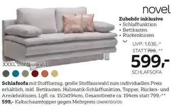 XXXLutz Novel schlafsofa Angebot