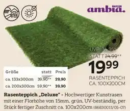 XXXLutz Rasenteppich deluxe Angebot