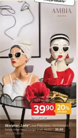 XXXLutz Skulptur lady Angebot
