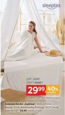 XXXLutz Sommerdecke,,Sedona Angebot