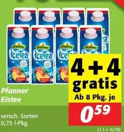 Nah&Frisch Pfanner Eistee Angebot