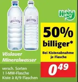 Nah&Frisch Vöslauer mineralwasser Angebot