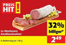 Nah&Frisch La Montanara Knoblauchsalami Angebot