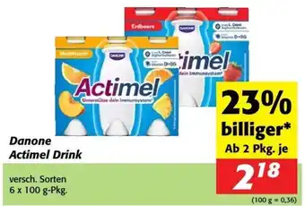 Nah&Frisch Danone Actimel Drink Angebot