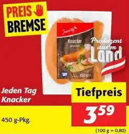 Nah&Frisch Jeden Tag Knacker Angebot