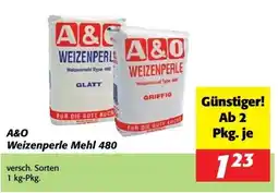 Nah&Frisch A&O Weizenperle Mehl 480 Angebot