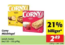 Nah&Frisch Corny Müsliriegel Angebot