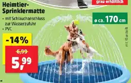 Thomas Philipps Heimtier- sprinklermatte Angebot