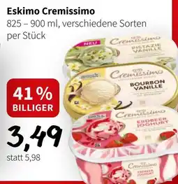 Der Grissemann Eskimo Cremissimo Angebot