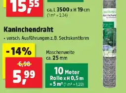 Thomas Philipps Kaninchendraht Angebot