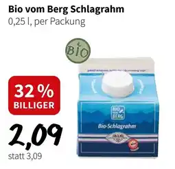 Der Grissemann Bio vom Berg Schlagrahm Angebot