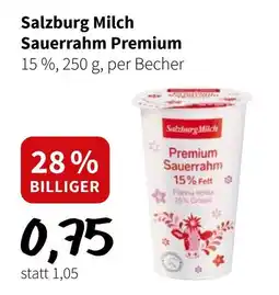 Der Grissemann Salzburg Milch Sauerrahm Premium Angebot