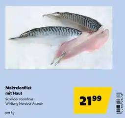 Eurogast Grissemann Makrelenfilet mit haut Angebot