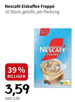 Der Grissemann Nescafé Eiskaffee Frappé Angebot