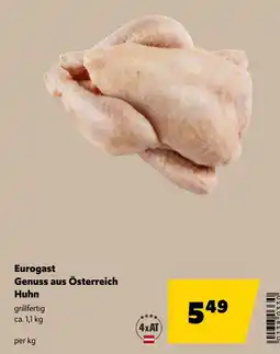Eurogast Grissemann Eurogast Genuss aus Österreich Huhn Angebot
