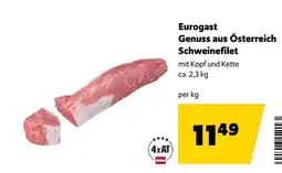 Eurogast Grissemann Eurogast genuss aus österreich schweinefilet Angebot