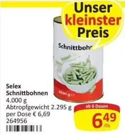 Kastner Selex Schnittbohnen Angebot