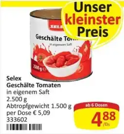 Kastner Selex Geschälte Tomaten Angebot