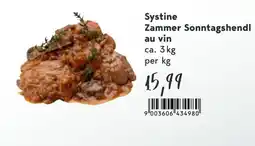 Eurogast Grissemann Systine Zammer Sonntagshendl au vin Angebot
