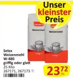 Kastner Selex Weizenmehl W-480 Angebot