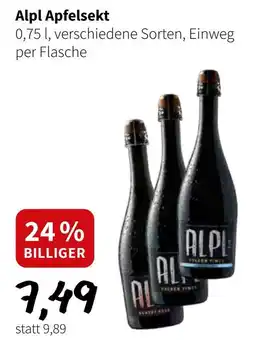 Der Grissemann Alpl Apfelsekt Angebot