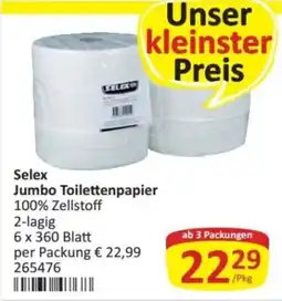 Kastner Selex Jumbo Toilettenpapier Angebot