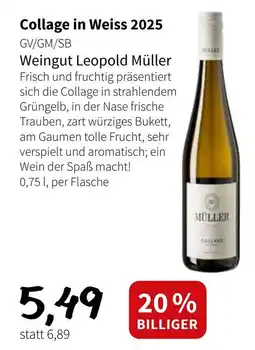 Der Grissemann Collage in Weiss 2025 GV/GM/SB Angebot