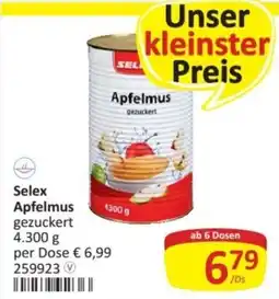 Kastner Selex Apfelmus Angebot