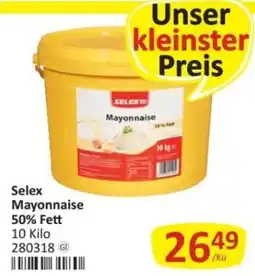 Kastner Selex Mayonnaise 50% Fett Angebot