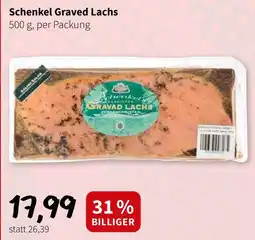 Der Grissemann Schenkel Graved Lachs Angebot