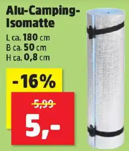 Thomas Philipps Alu-camping- isomatte Angebot