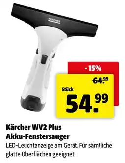 Der Grissemann Kärcher WV2 Plus Akku-Fenstersauger Angebot