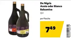 Eurogast Grissemann De Nigris Aceto oder Bianco Balsamico Angebot