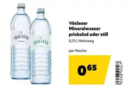 Eurogast Grissemann Vöslauer mineralwasser prickelnd oder still Angebot