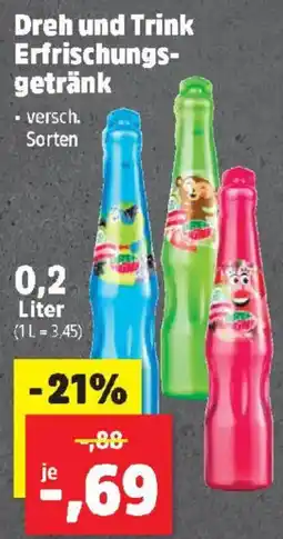 Thomas Philipps Dreh und Trink Erfrischungs- getränk Angebot