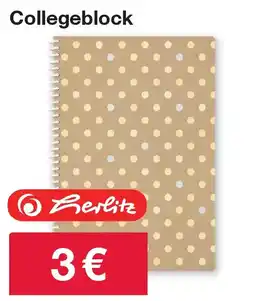Woolworth Herlitz Collegeblock Angebot