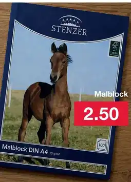 Woolworth Stenzer Malblock A4 Angebot