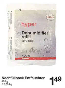 Zeeman Nachfüllpack Entfeuchter Angebot