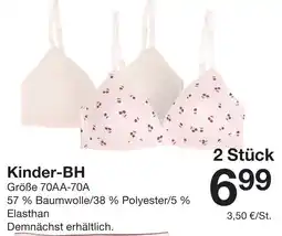 Zeeman Kinder-BH Angebot