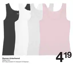 Zeeman Damen-Unterhemd Angebot