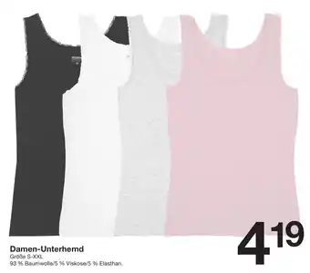 Zeeman Damen-Unterhemd Angebot