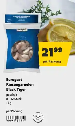 Eurogast Grissemann Eurogast riesengarnelen black tiger Angebot