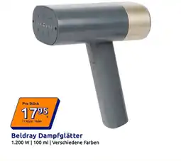 Action Beldray Dampfglätter 1.200 W | 100 ml | Verschiedene Farben Angebot