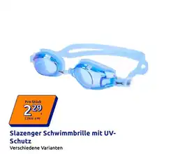 Action Slazenger schwimmbrille mit uv- schutz Angebot