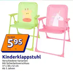 Action Kinderklappstuhl Angebot