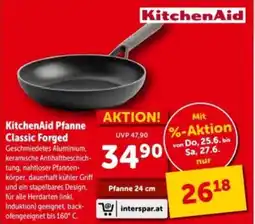 Interspar Kitchenaid pfanne classic forged Angebot