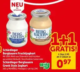Interspar Schärdinger bergbauern fruchtjoghurt Angebot