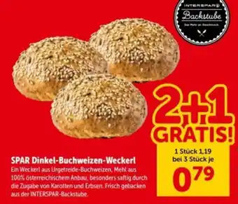 Interspar Spar dinkel-buchweizen-weckerl Angebot