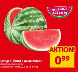 Interspar Saftige s-budget wassermelone Angebot