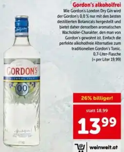 Interspar Gordon's alkoholfrei Angebot